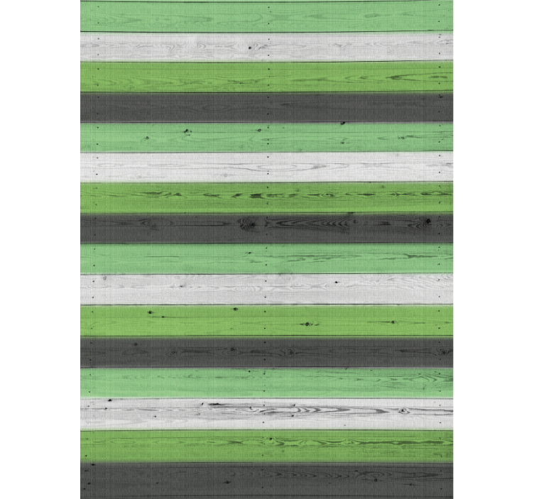 Ornamental wallpaper in wood texture laminates - TenStickers