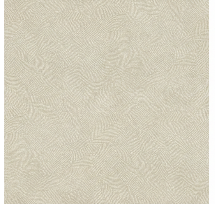 Living room wallpaper with textured leaf pattern - TenStickers