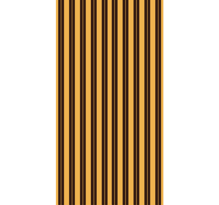 Ornamental wallpaper in vintage striped pattern - TenStickers