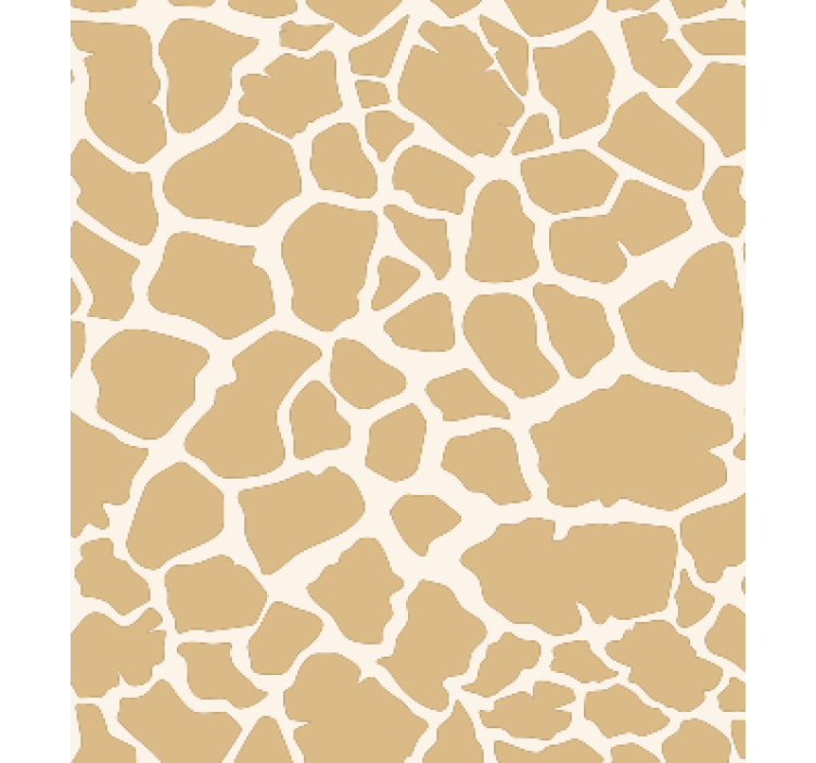 Animal wallpaper giraffe print design - TenStickers