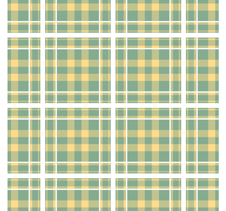 Bedroom wallpaper checkered print design - TenStickers