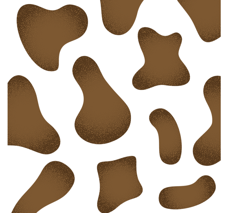 Animal wallpaper abstract cowhide design - TenStickers