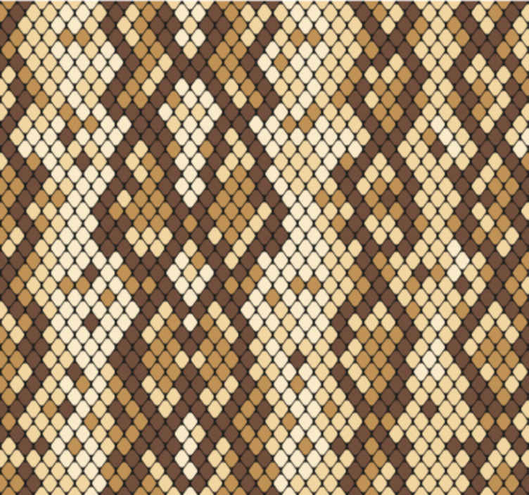 Animal wallpaper snake skin print design - TenStickers
