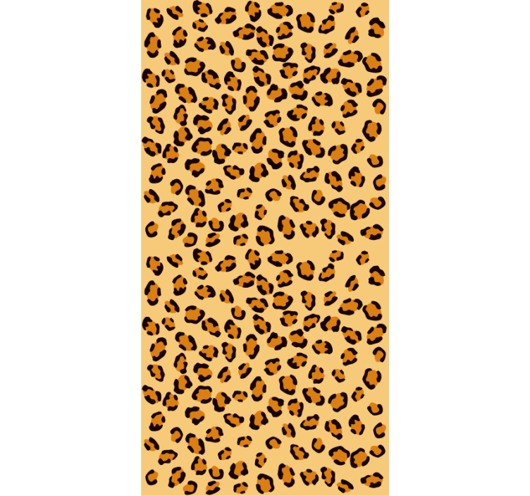 Cheetah print animal wallpaper - TenStickers