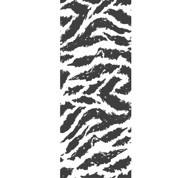 Animal wallpaper zebra stripes design - TenStickers