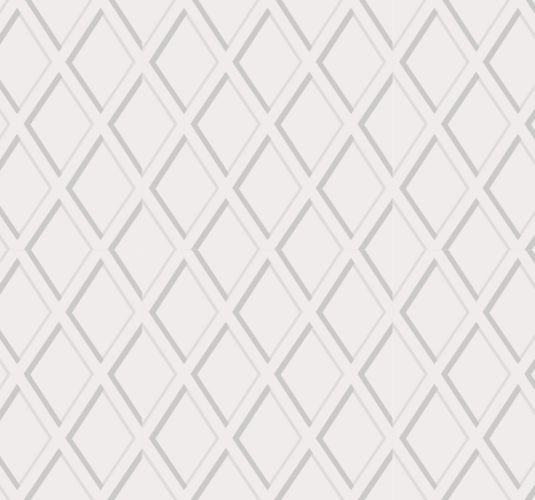 Hallway wallpaper 3d diamond hamptons pattern - TenStickers