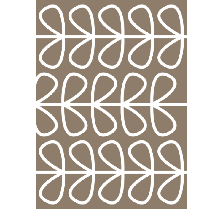 Geometric wallpaper geometric loop design - TenStickers