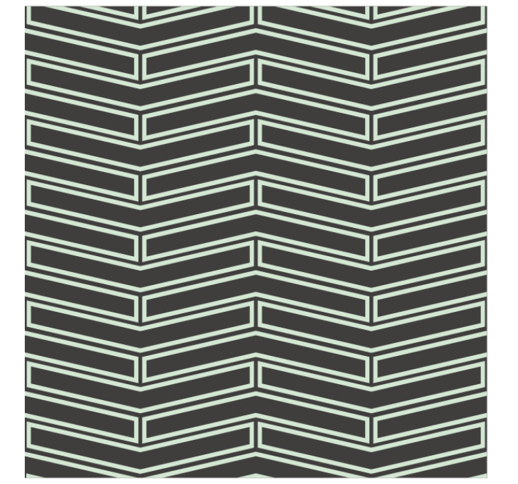 Geometric wallpaper chevron lines - TenStickers