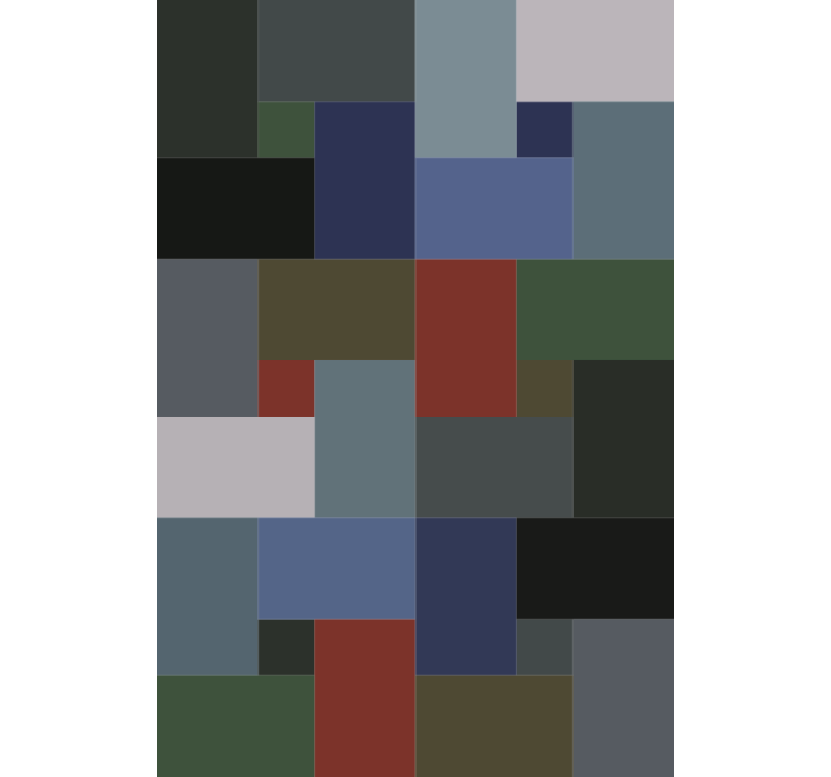 Geometric wallpaper geometric blocks - TenStickers