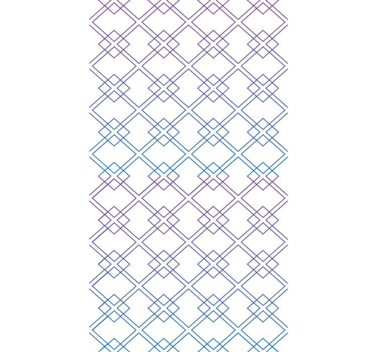 Geometric wallpaper diamonds and lines design - TenStickers