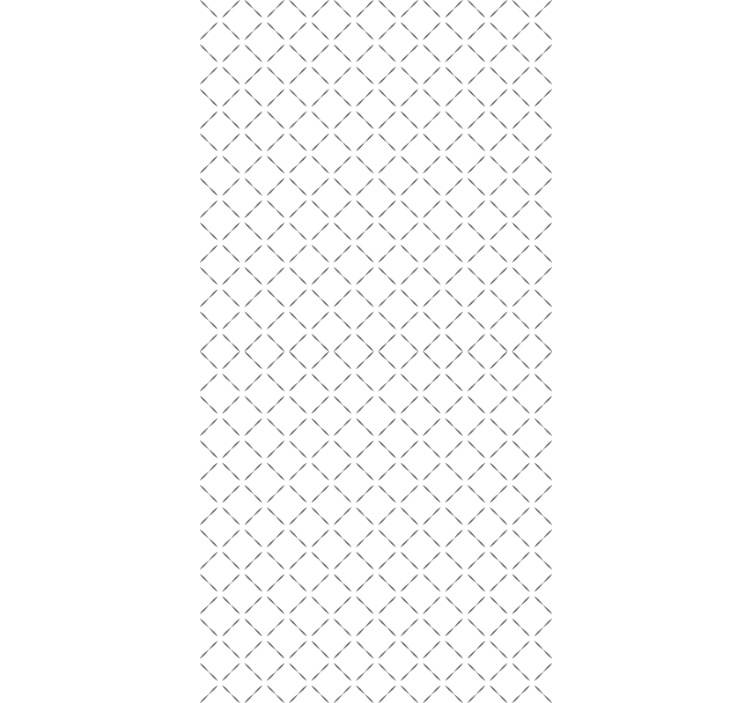 Geometric wallpaper continuous line design - TenStickers