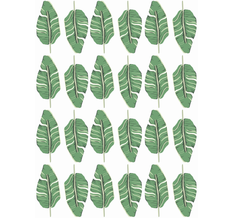 Nature wallpaper opulent leaf design - TenStickers