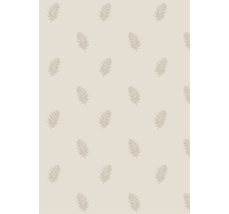 Nature wallpaper leaf patterned design - TenStickers