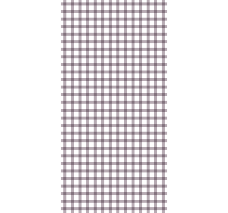 Textured wallpaper lilac gingham - TenStickers