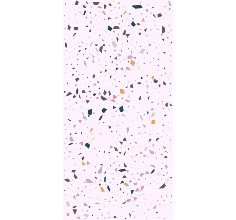 Marble wallpaper in colorful geometric shards - TenStickers