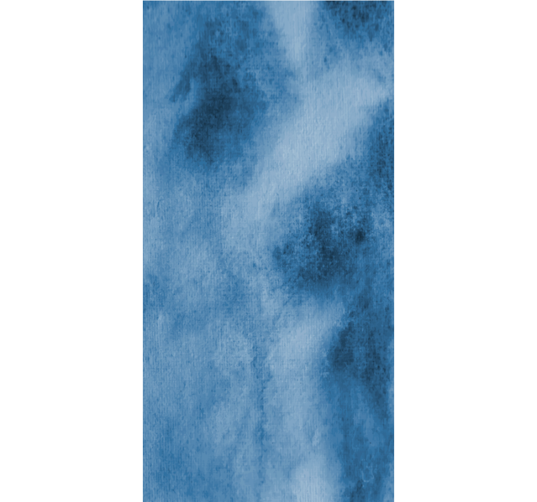 Marble wallpaper sleek blue texture - TenStickers