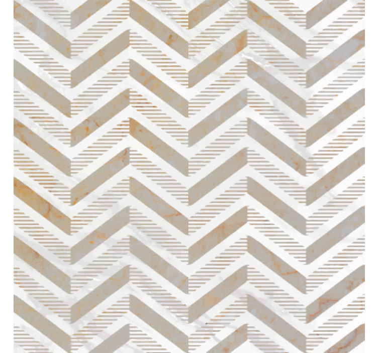 Stone wallpaper white matte marble kitchen - TenStickers