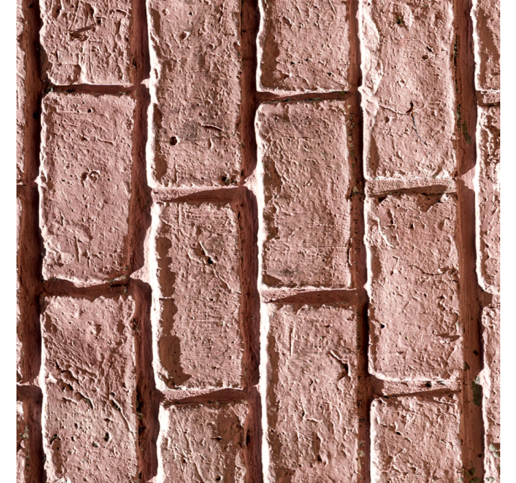 Stone wallpaper rustic brick design - TenStickers