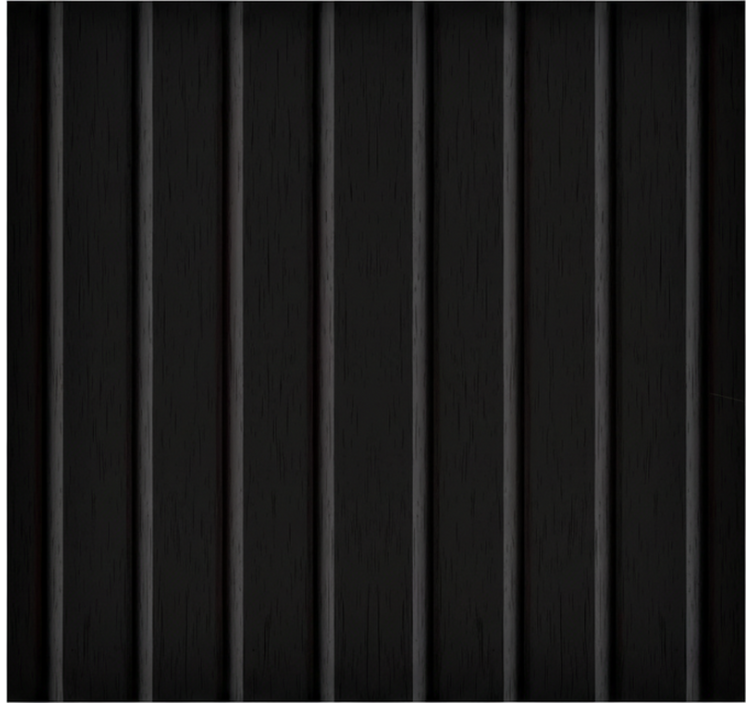 Living room wallpaper rustic black panel - TenStickers