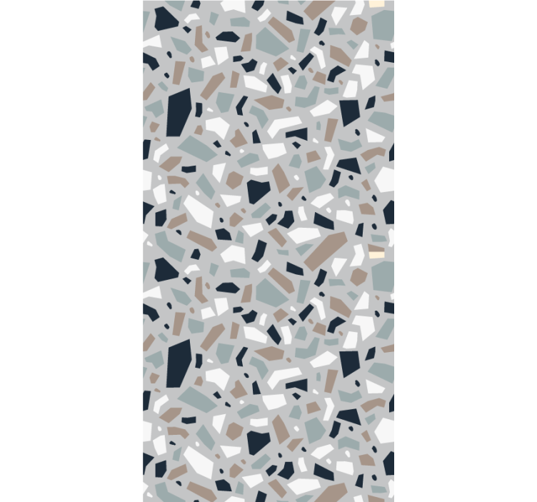 Texture pattern wallpaper abstract terrazzo design - TenStickers