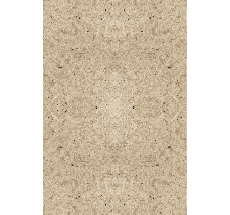 Living room wallpaper with wood corkboard effect - TenStickers