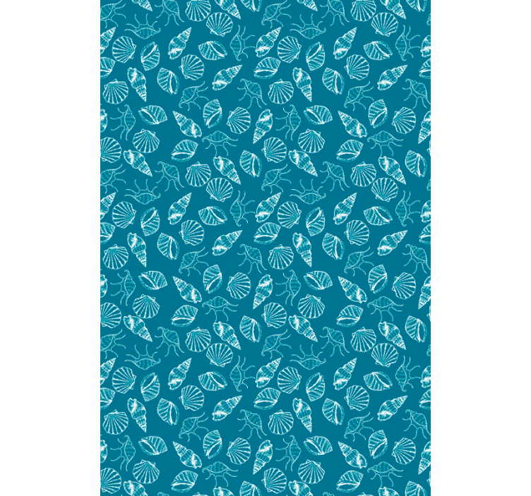 Living room wallpaper leaf pattern design - TenStickers