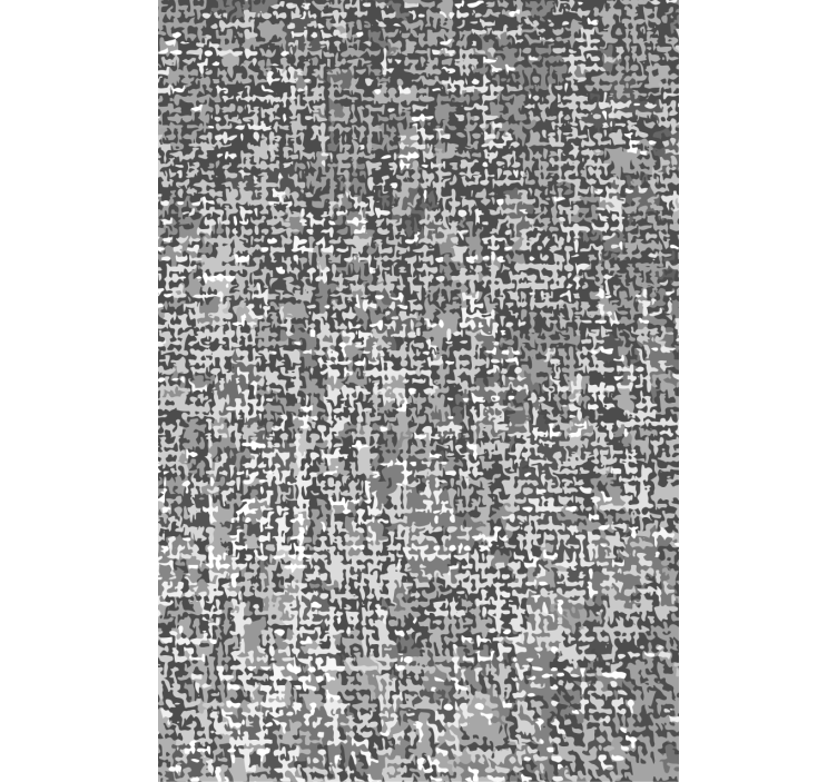 Living room wallpaper puzzle piece design - TenStickers