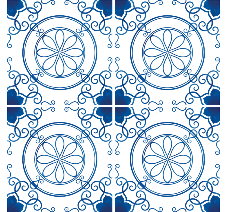 Tile wallpaper memories from greece - TenStickers