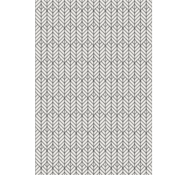Office wallpaper elegant leaf design - TenStickers