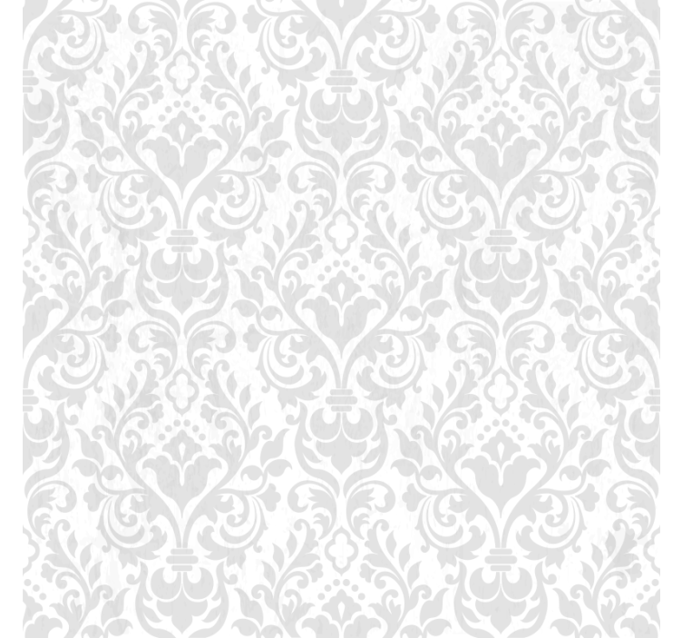 Living room wallpaper grunge damask design - TenStickers