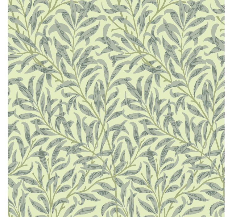 Thin branches kitchen wallpaper - TenStickers
