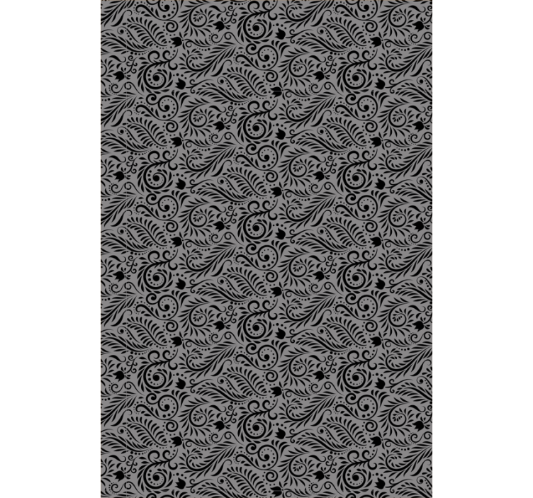 Modern wallpaper with elegant swirl designs - TenStickers