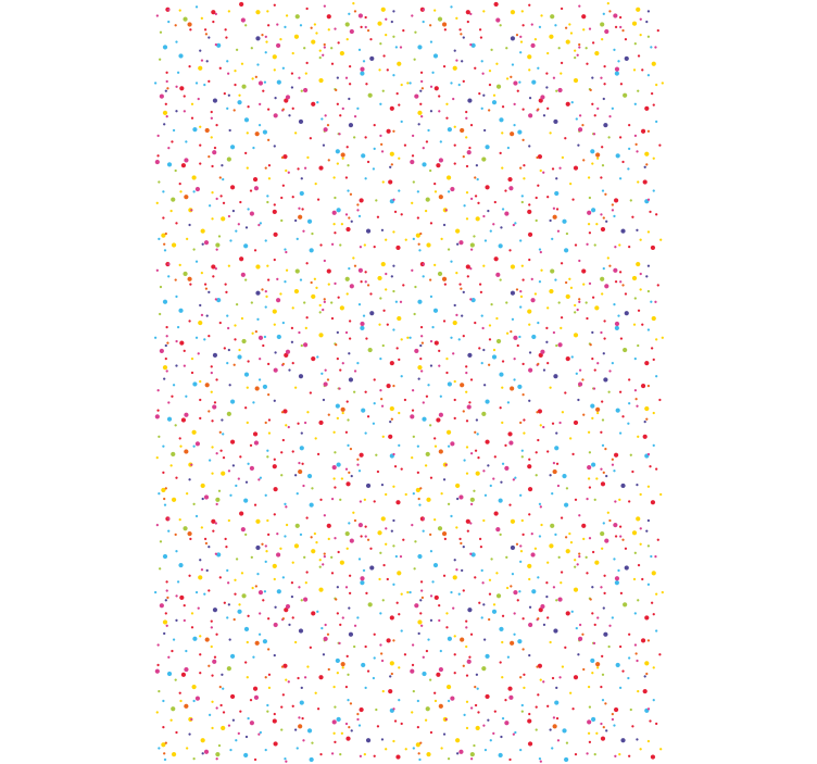 Modern wallpaper with vibrant dot pattern - TenStickers