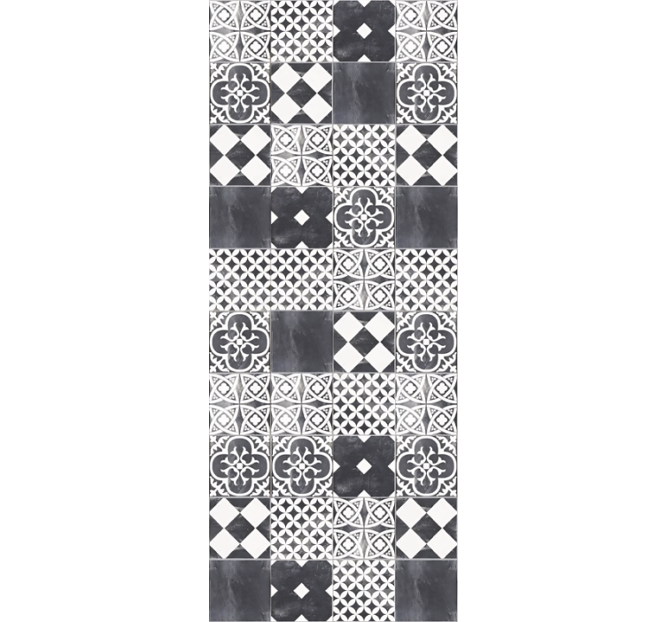 Kitchen wallpaper cement slate - TenStickers