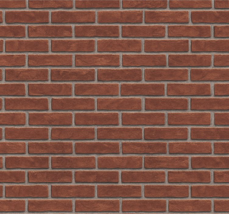 Living room wallpaper brick wall texture - TenStickers