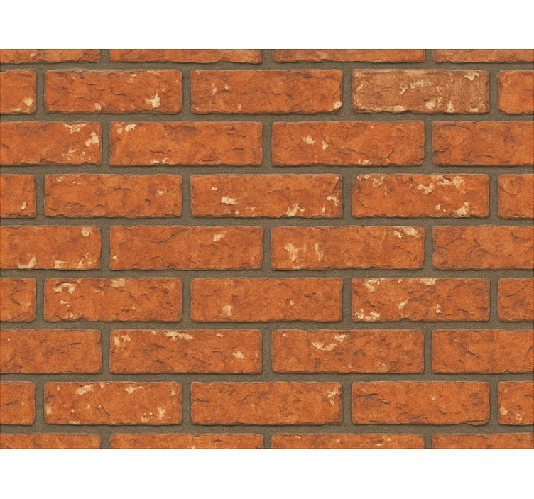 Living room wallpaper urban brick style - TenStickers