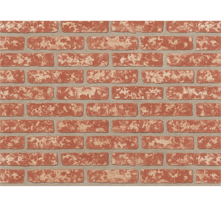 Living room wallpaper brick peel design - TenStickers