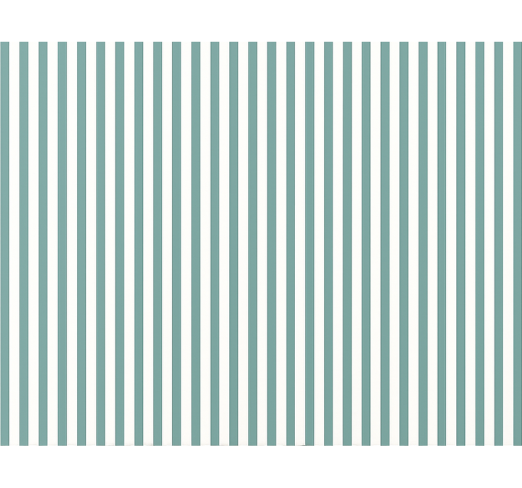 Vertical line wallpaper teal pinstripe - TenStickers