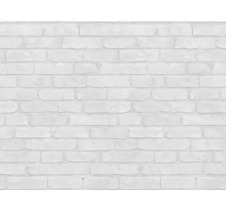 Brick wallpaper whitewashed loft brick - TenStickers