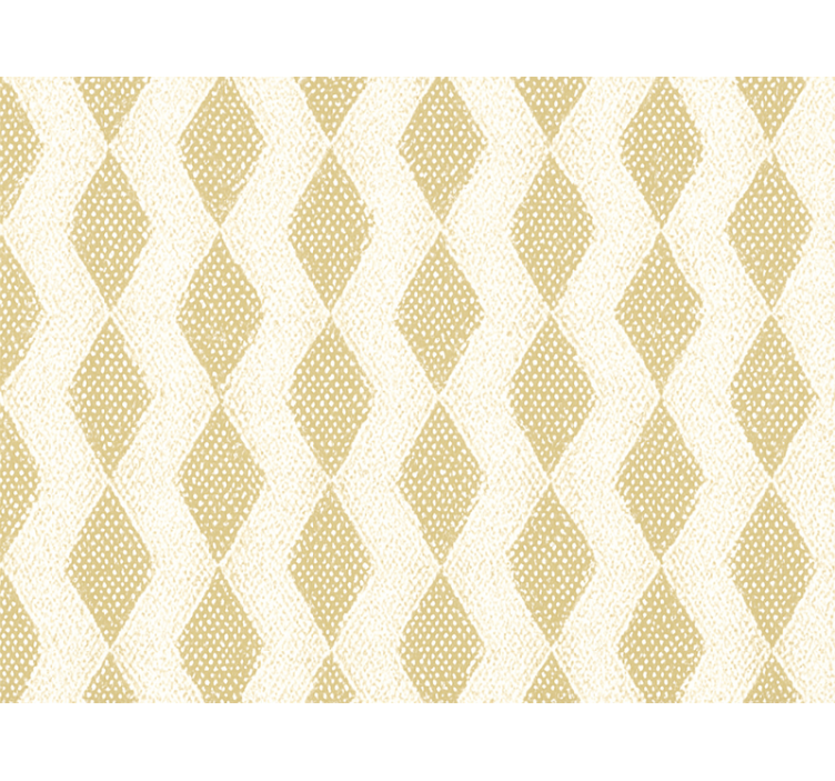 Living room wallpaper abstract gold triangle - TenStickers