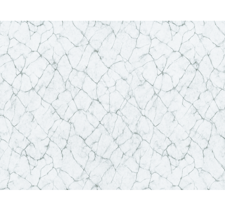 Master bedroom wallpaper white cracked marble - TenStickers
