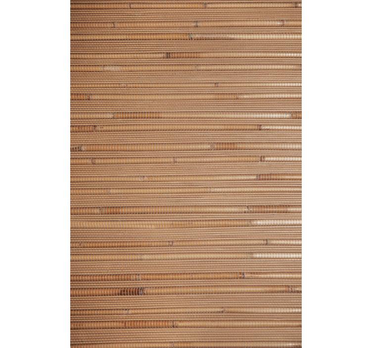 Master bedroom wallpaper striped light brown planks - TenStickers
