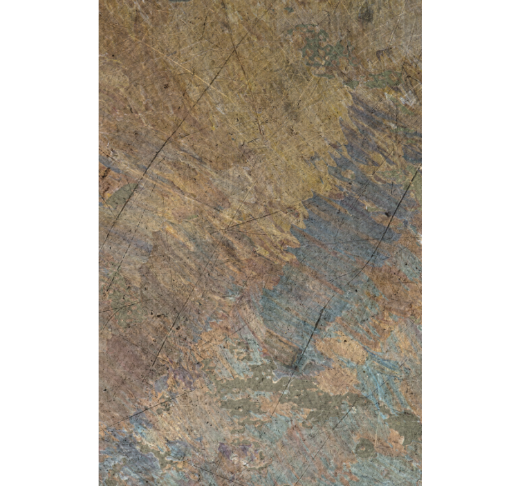 Master bedroom wallpaper concrete effect industrial design - TenStickers