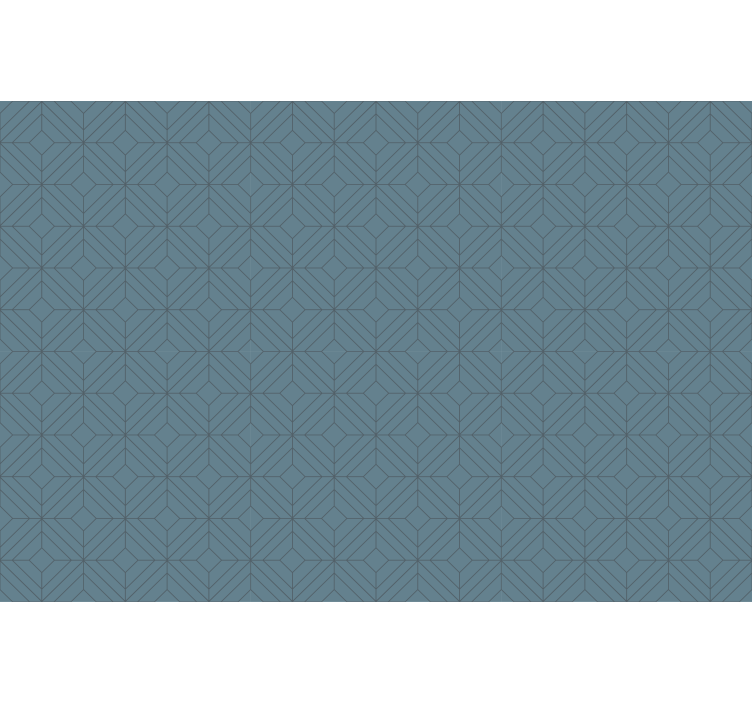 Master bedroom wallpaper geometric patterned design - TenStickers