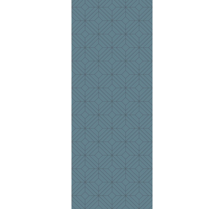 Bedroom wallpaper nordic style gray diamond design - TenStickers