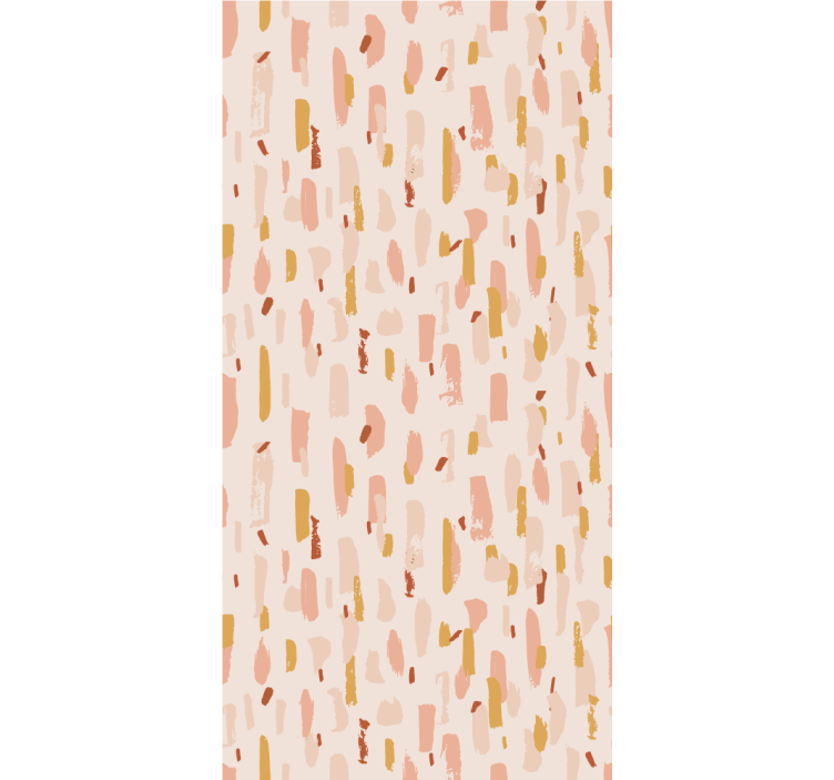 Bedroom wallpaper in brushed petal design - TenStickers