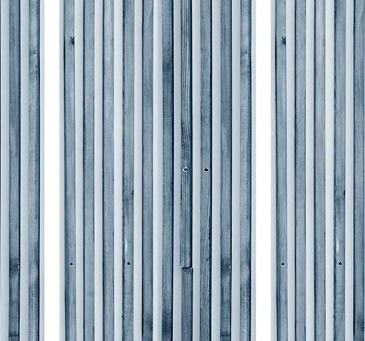 Wood Texture Wallpaper Grey wooden effect - TenStickers