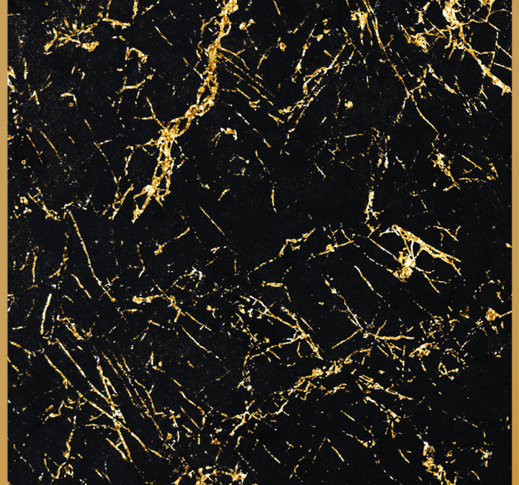 Black and gold marble texture Marble Wallpaper - TenStickers