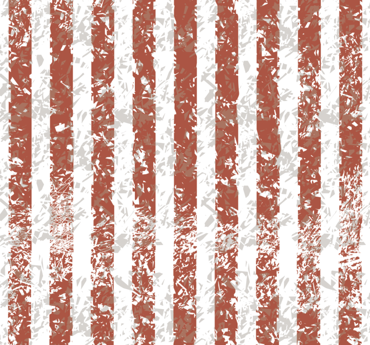 Red and dirty white stripes Vertical Wallpaper - TenStickers