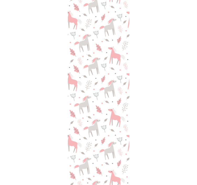 Pastel Fauna Pattern animal wallpaper - TenStickers